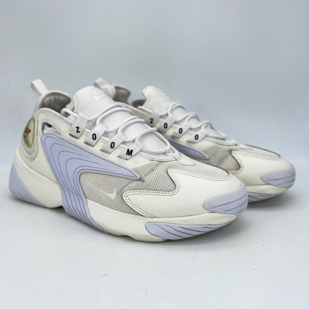 Nike Zoom 2K Men Size 9.5 Running Athletic Sneakers Shoes White Style A00269-100 - Picture 2 of 12